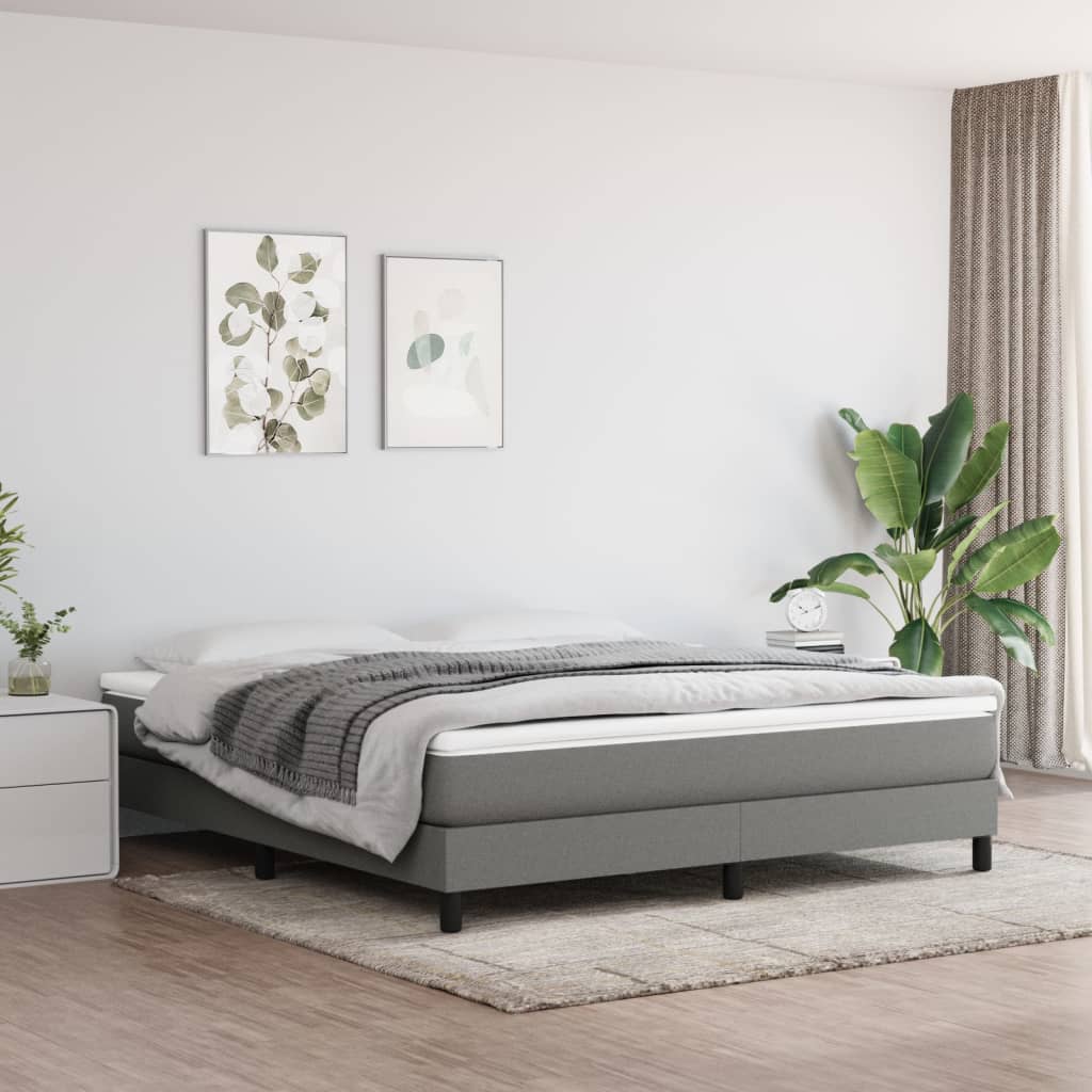 Bed Frame Without Mattress Fabric (Us Only)