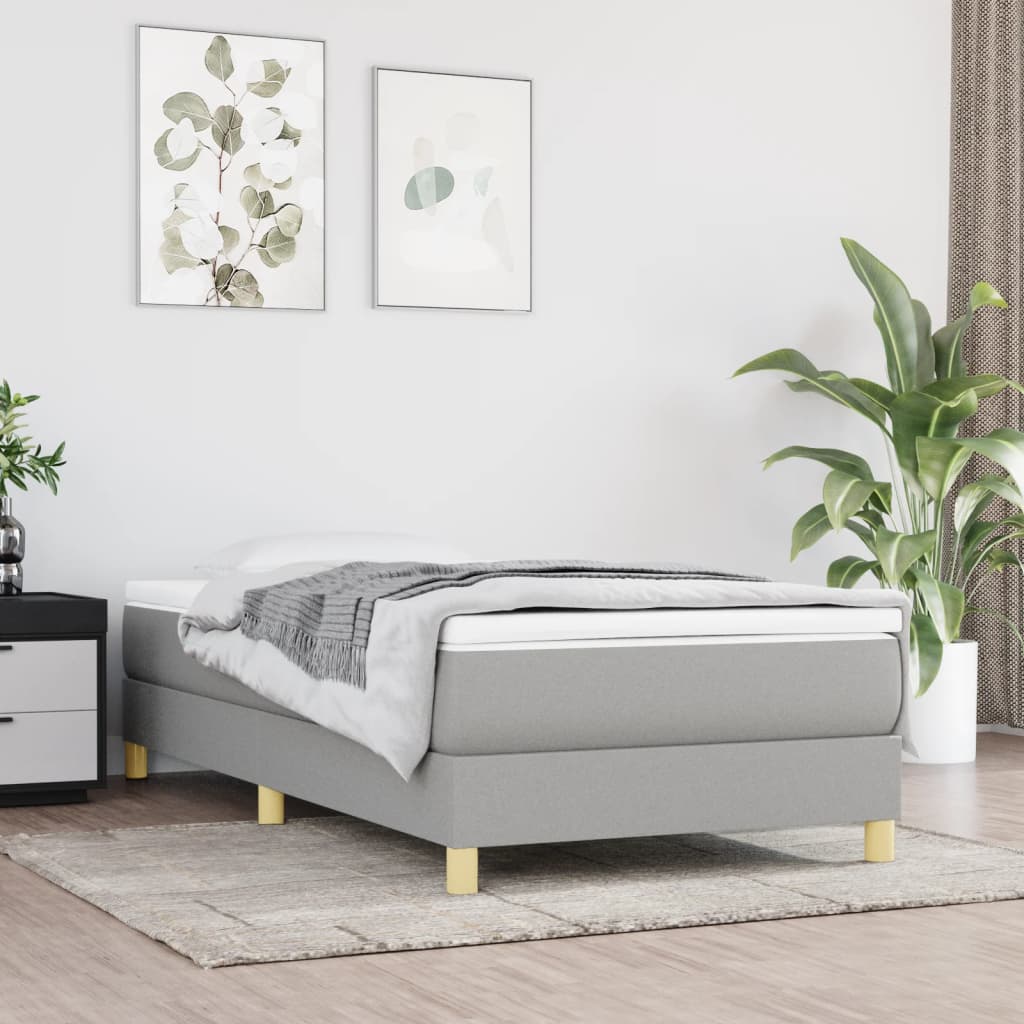 Bed Frame Without Mattress Fabric (Us Only)