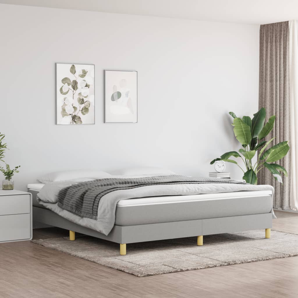 Bed Frame Without Mattress Fabric (Us Only)