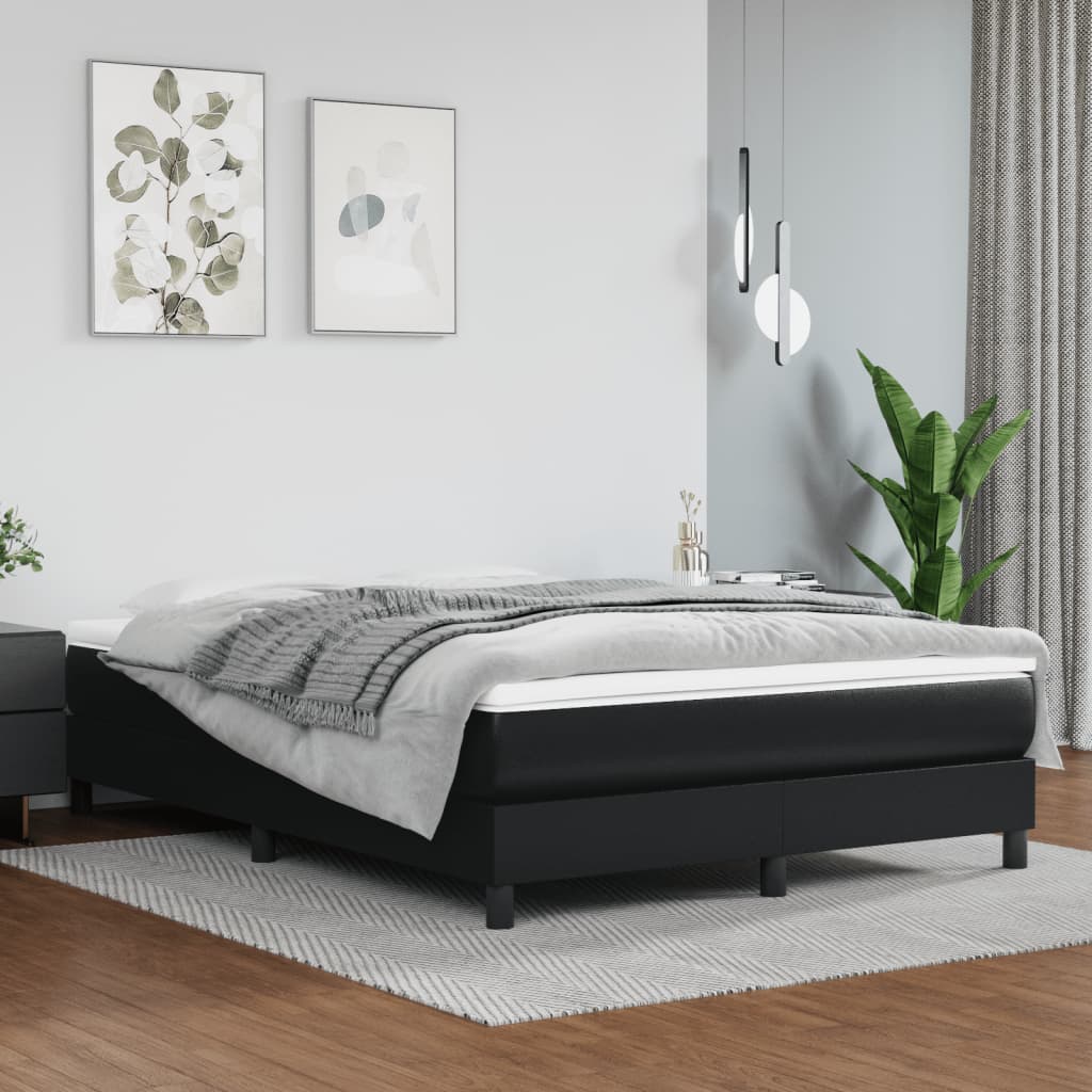 Bed Frame Without Mattress Faux Leather (Us Only)