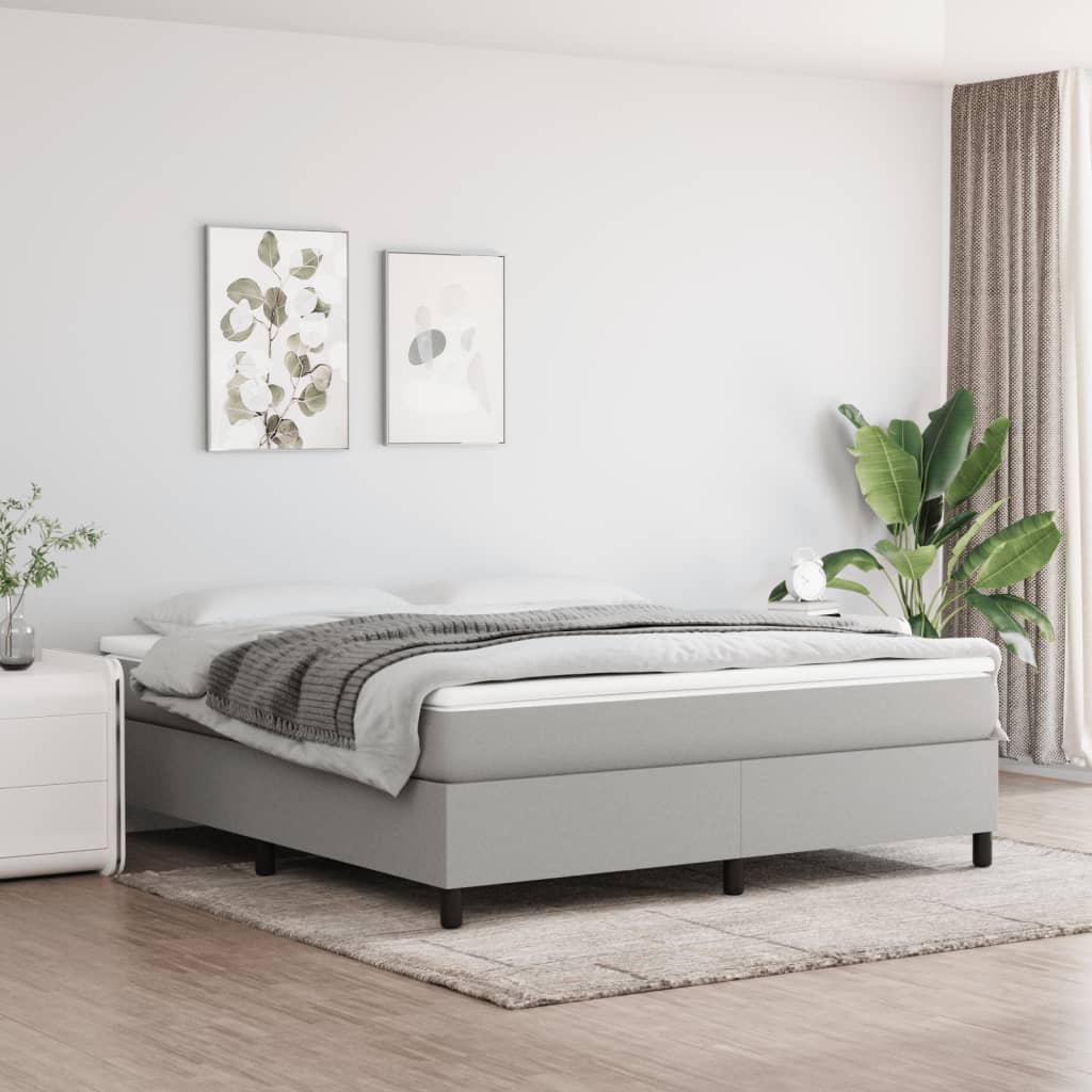 Bed Frame Without Mattress Fabric (Us Only)