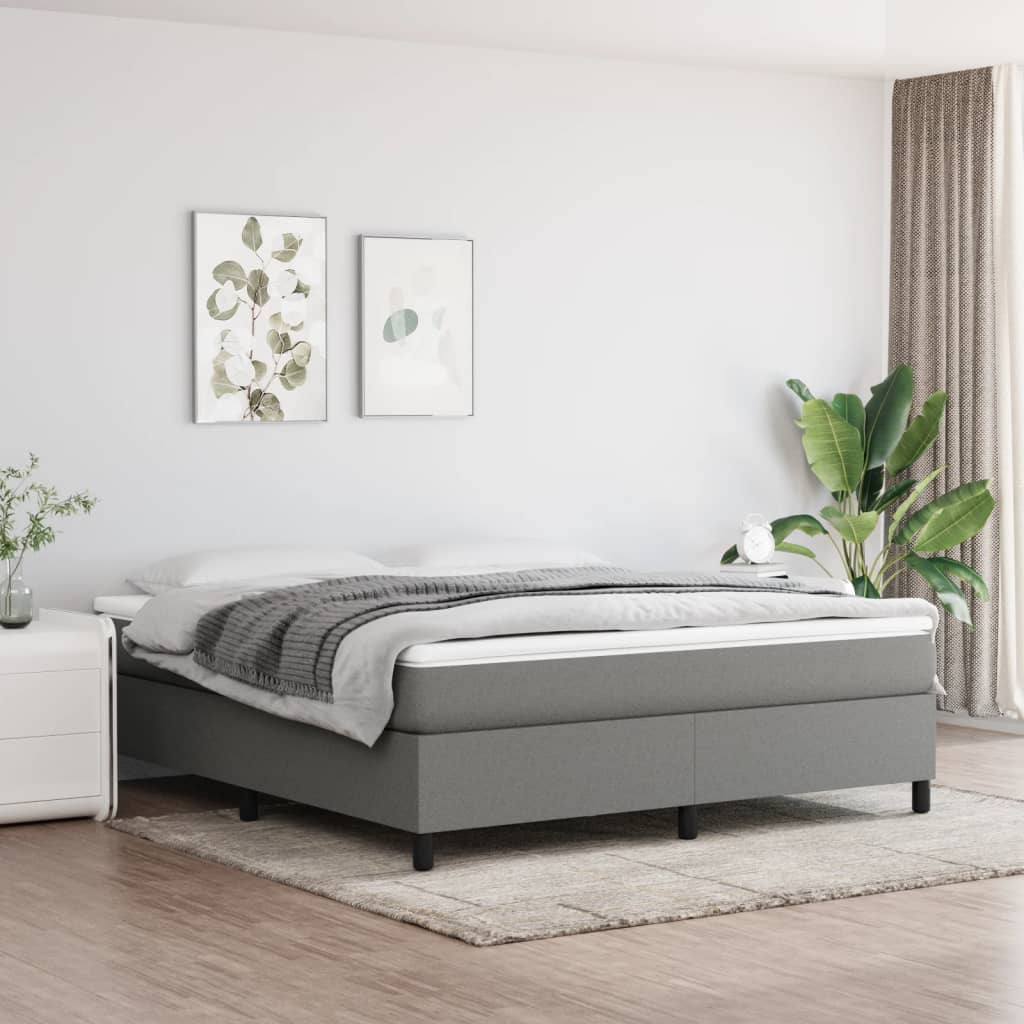 Bed Frame Without Mattress Fabric (Us Only)