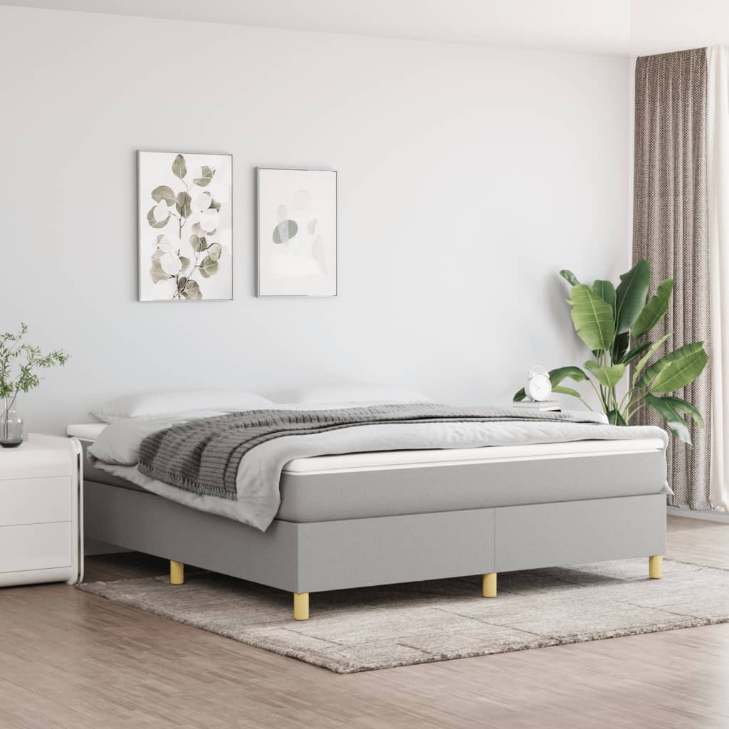 Bed Frame Without Mattress Fabric (Us Only)