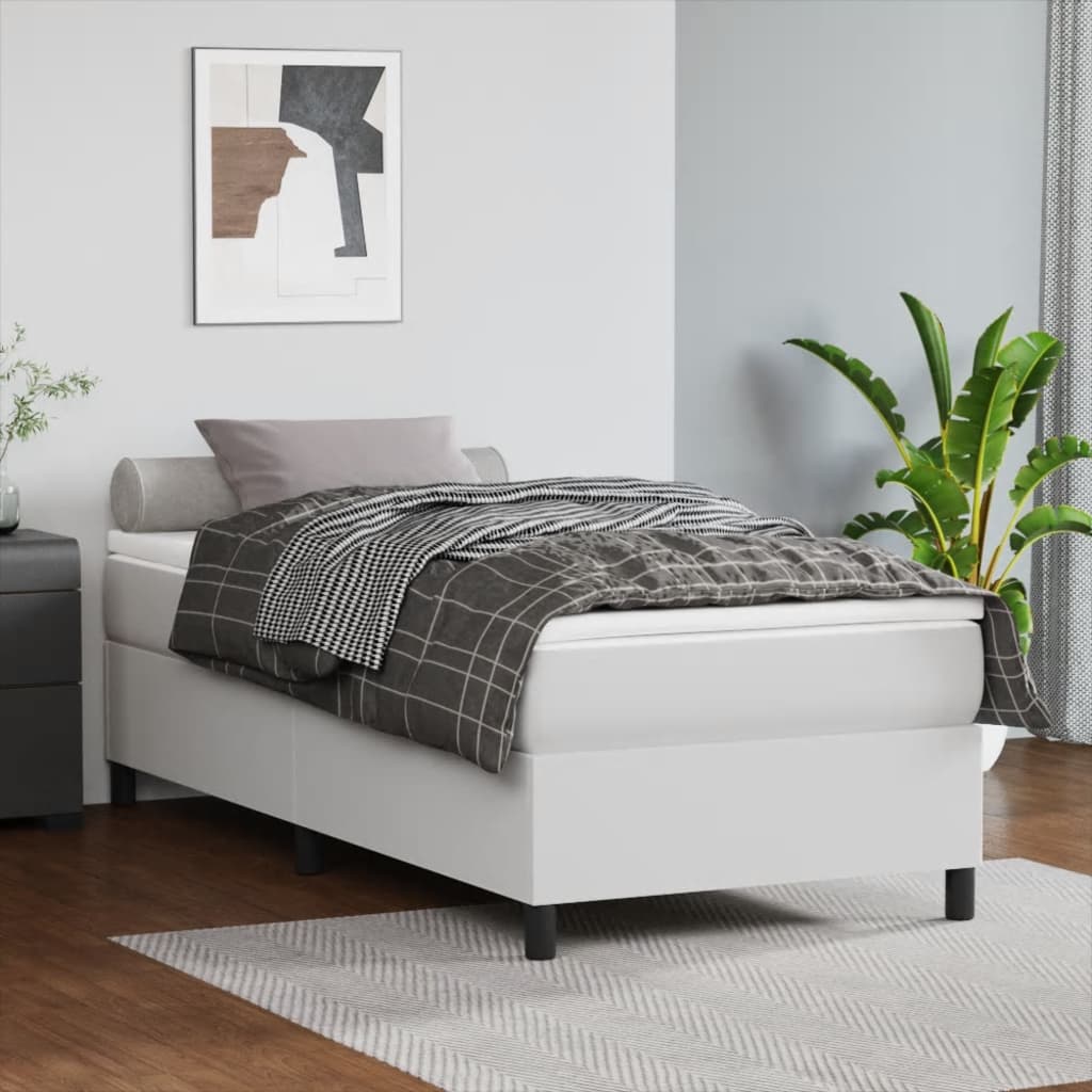 Bed Frame Without Mattress Faux Leather (Us Only)