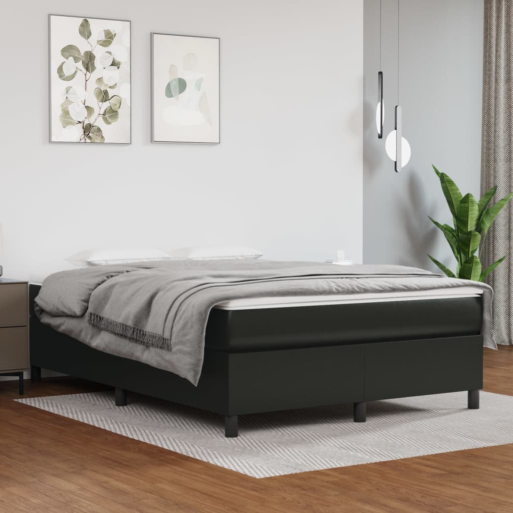 Bed Frame Without Mattress Faux Leather (Us Only)