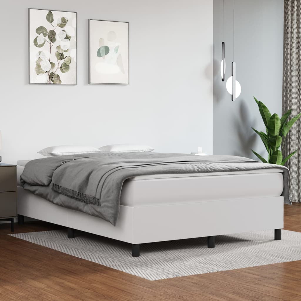 Bed Frame Without Mattress Faux Leather (Us Only)