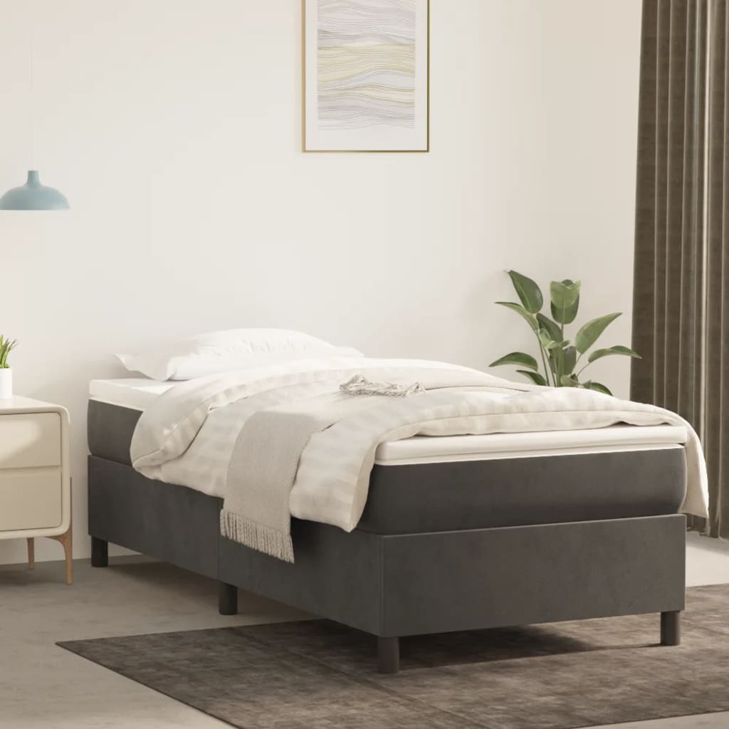 Bed Frame Without Mattress Velvet (Us Only)