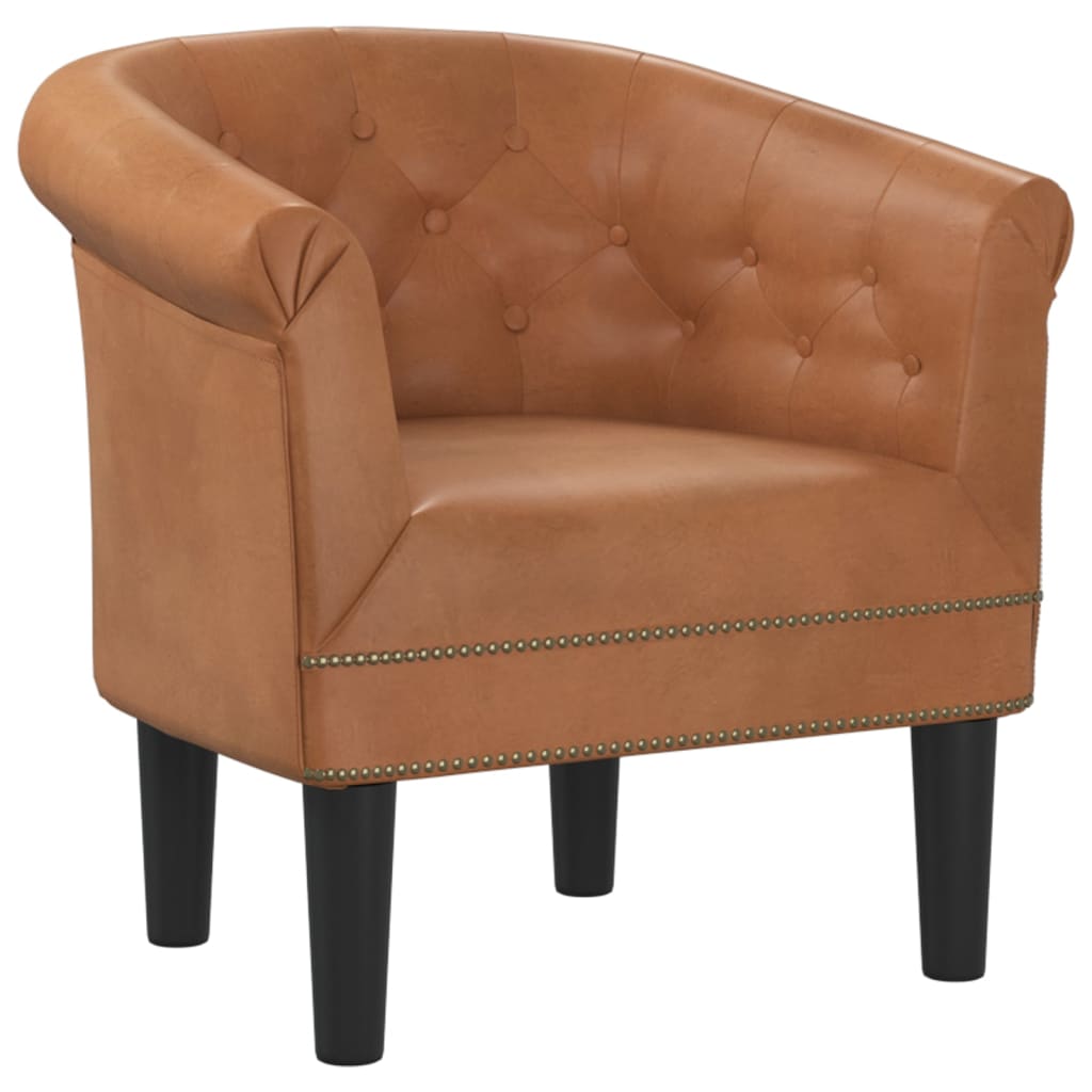 Tub Chair Faux Leather