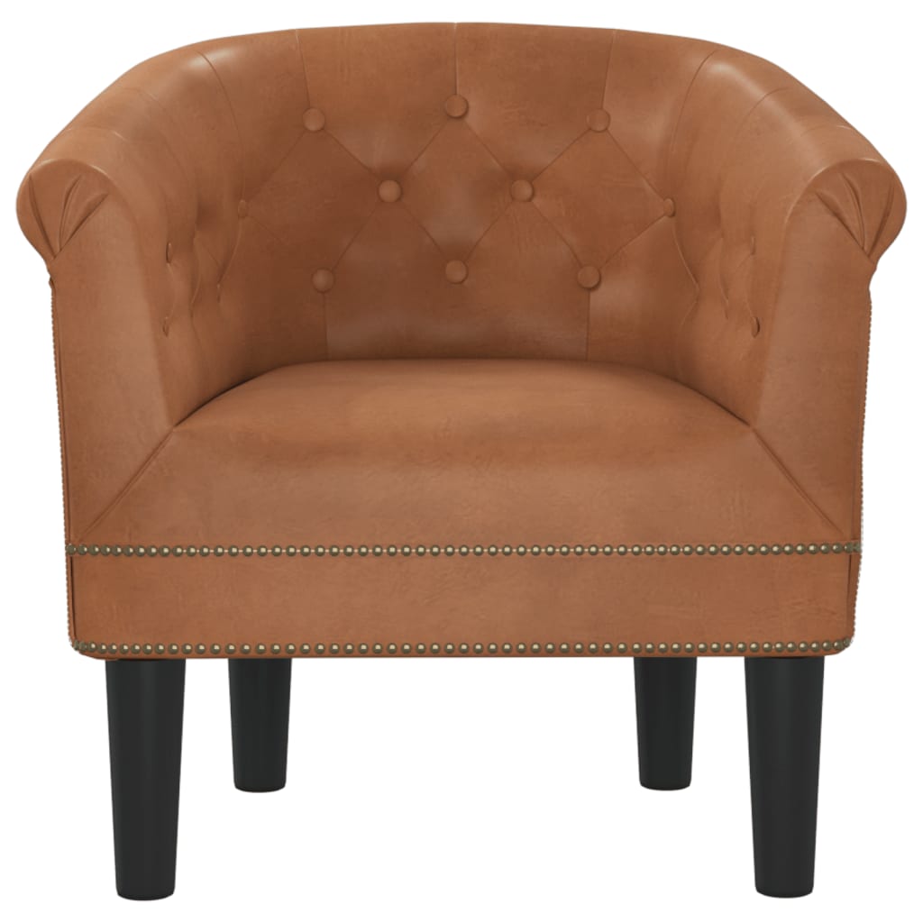 Tub Chair Faux Leather