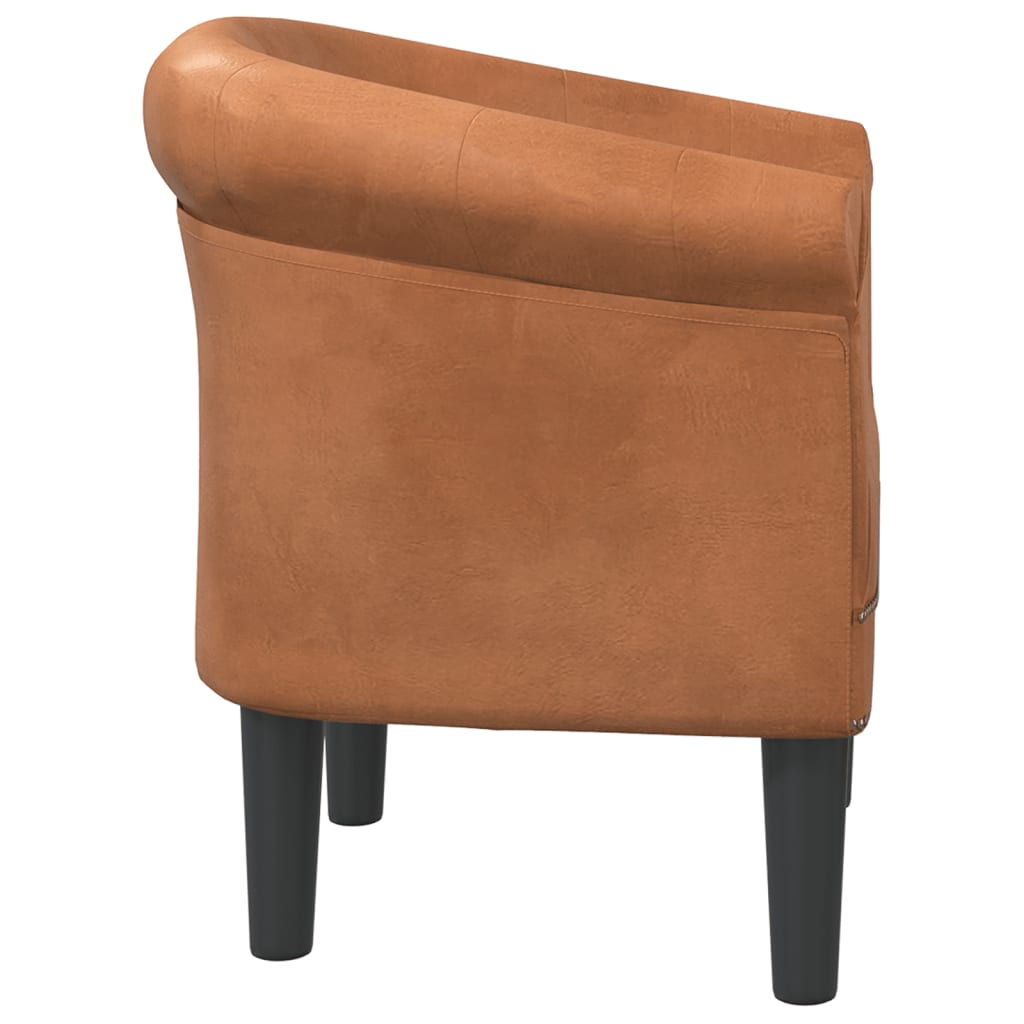 Tub Chair Faux Leather