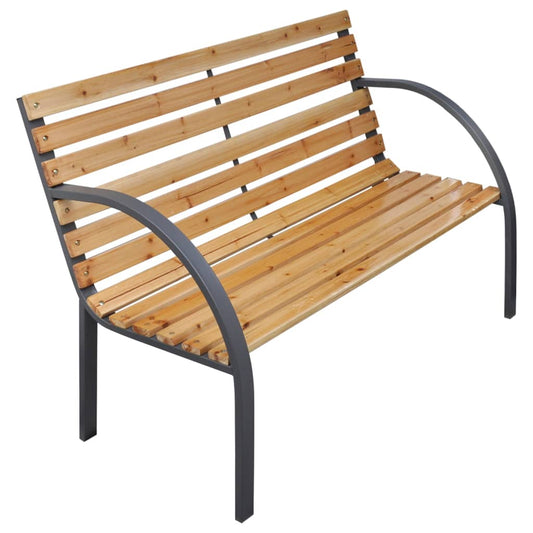 Patio Bench Solid Wood Fir