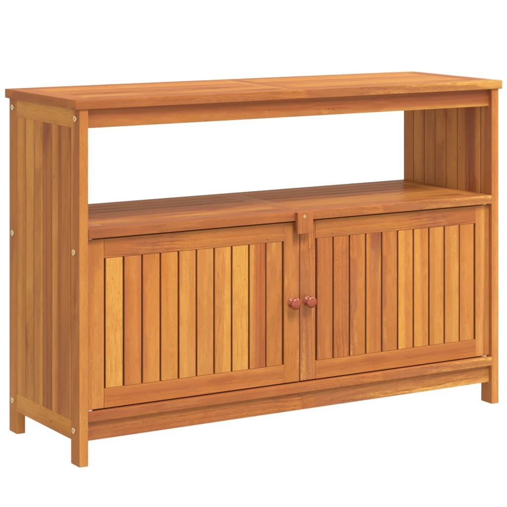 Patio Console Table Solid Wood Acacia