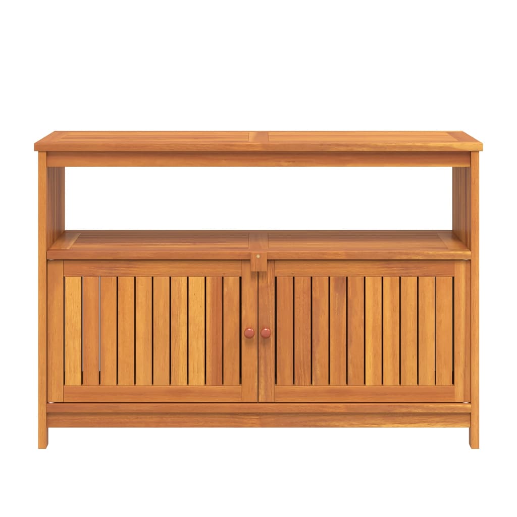 Patio Console Table Solid Wood Acacia