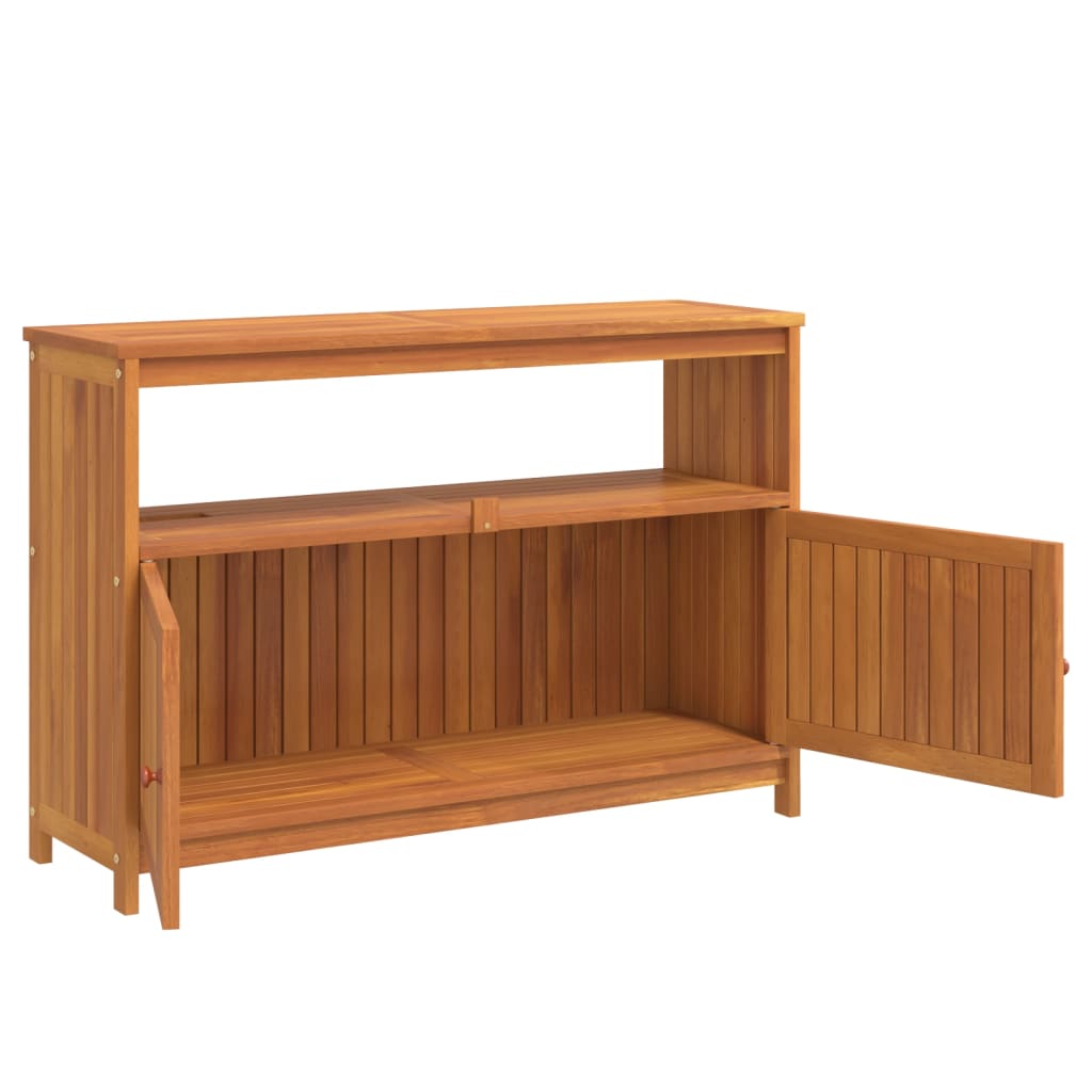 Patio Console Table Solid Wood Acacia