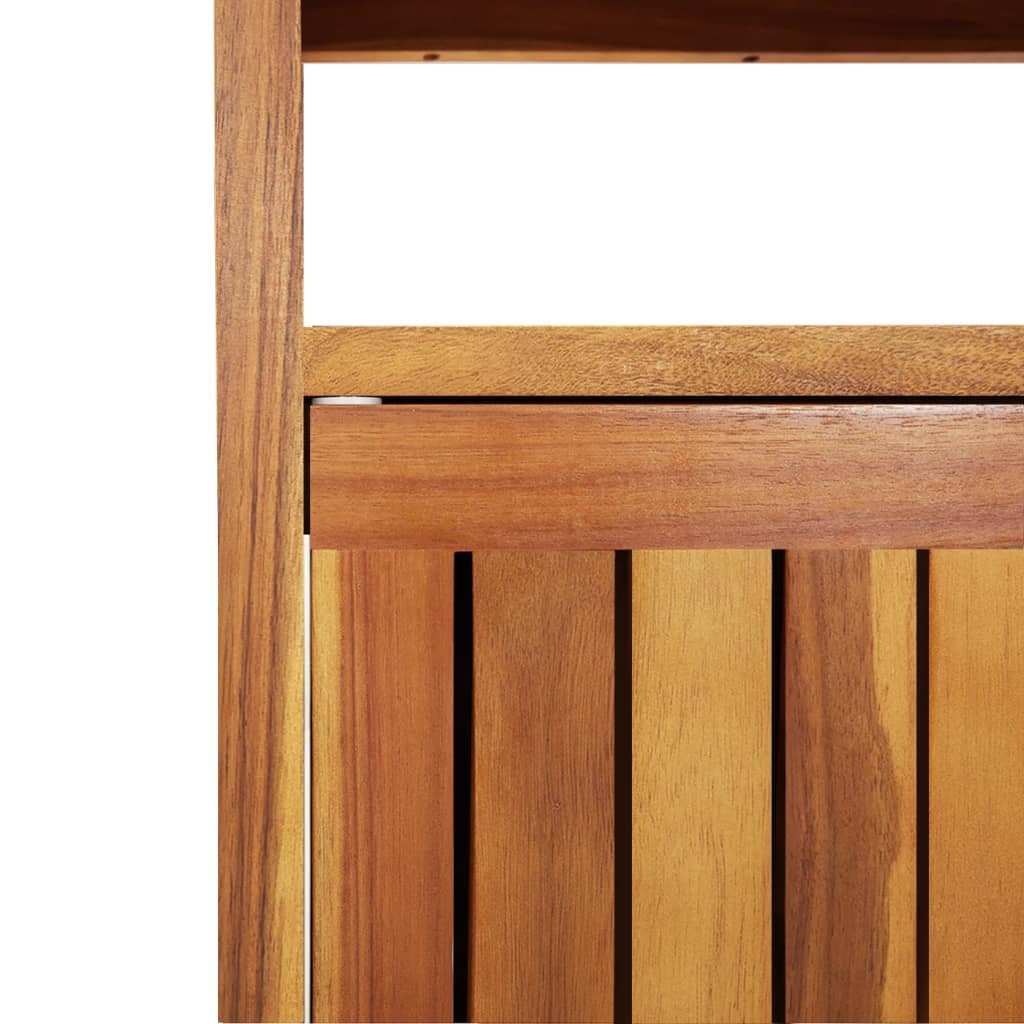 Patio Console Table Solid Wood Acacia