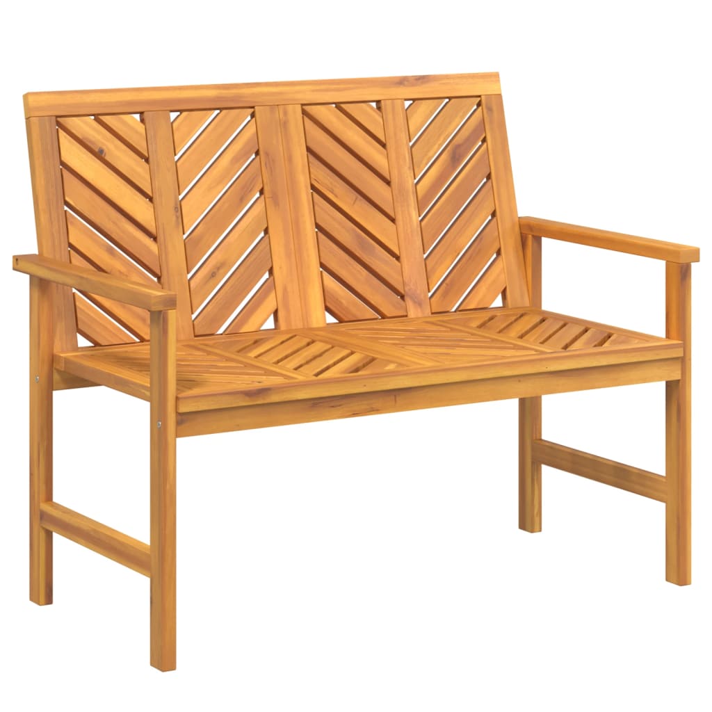 Patio Bench 42.9&quot; Solid Wood Acacia