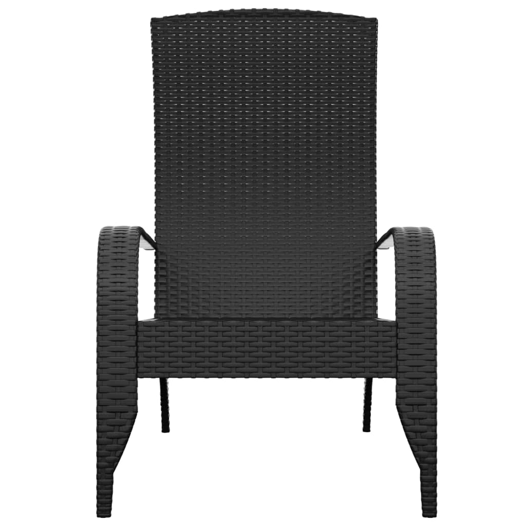 Patio Adirondack Chair Poly Rattan