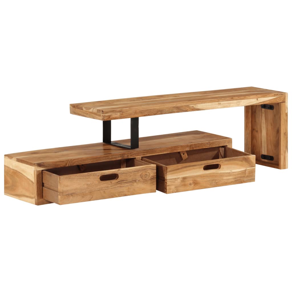 Tv Stand Solid Wood Acacia