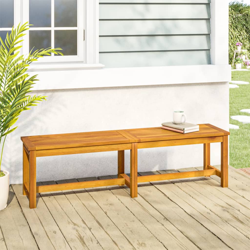 Patio Bench Solid Wood Acacia