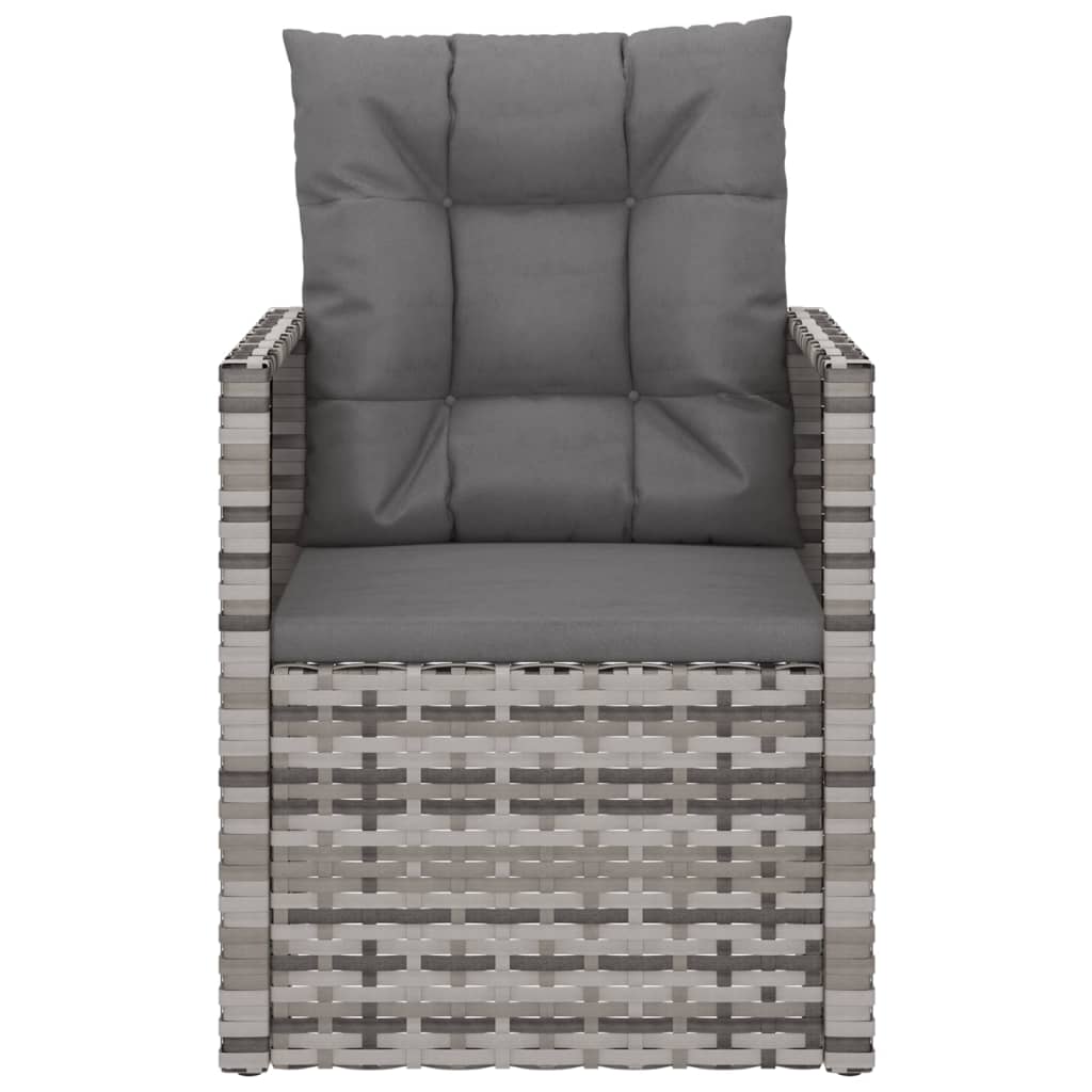 Patio Armchair With Cushions Poly Rattan