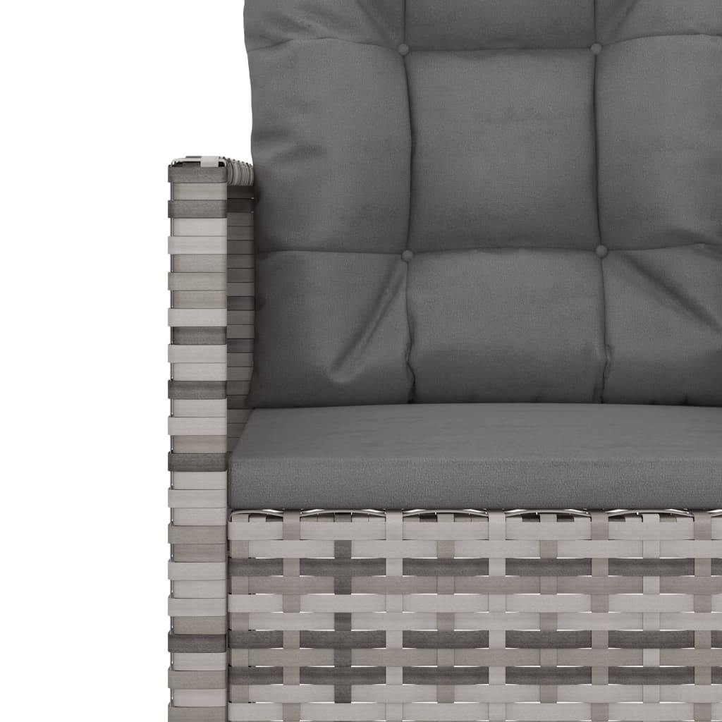 Patio Armchair With Cushions Poly Rattan