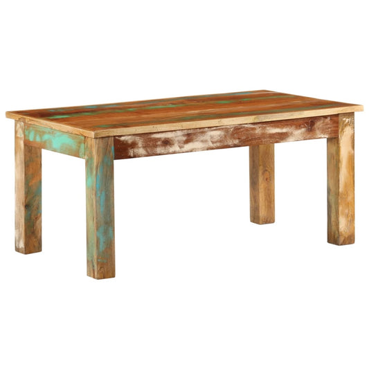 Coffee Table 39.4&quot;X21.7&quot;X17.7&quot; Solid Wood Reclaimed