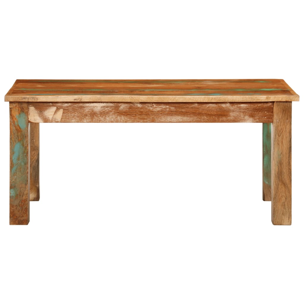 Coffee Table 39.4&quot;X21.7&quot;X17.7&quot; Solid Wood Reclaimed