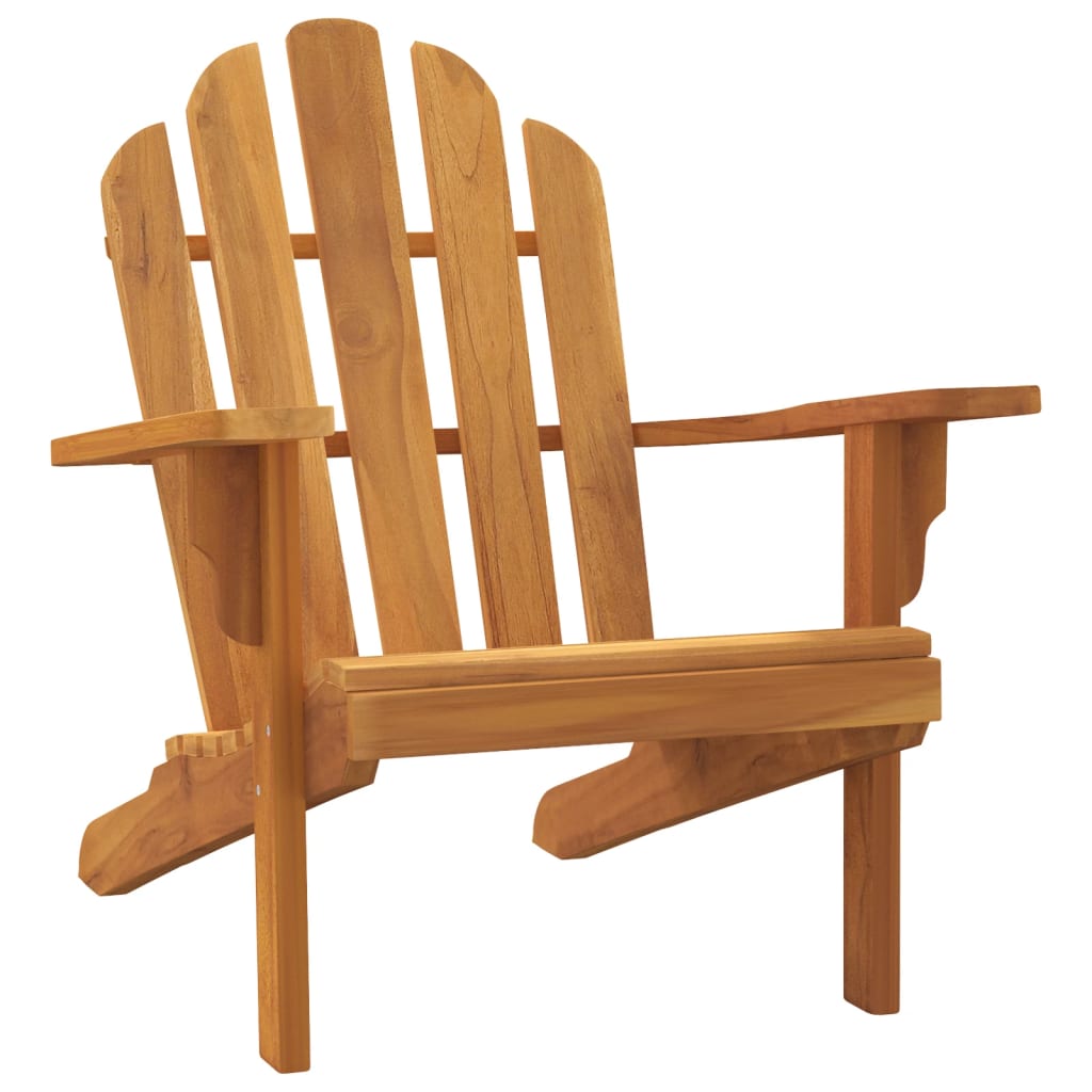 Patio Adirondack Chair 31.1&quot;X37.4&quot;X36.2&quot; Solid Wood Teak