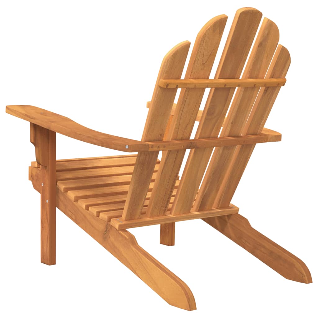 Patio Adirondack Chair 31.1&quot;X37.4&quot;X36.2&quot; Solid Wood Teak