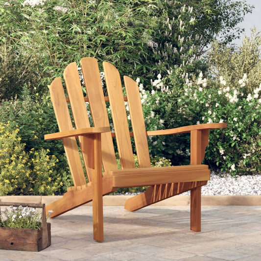 Patio Adirondack Chair 31.1&quot;X37.4&quot;X36.2&quot; Solid Wood Teak