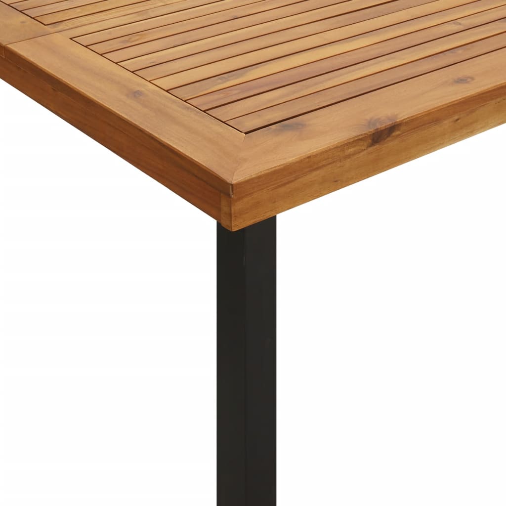 Patio Table Solid Wood Acacia