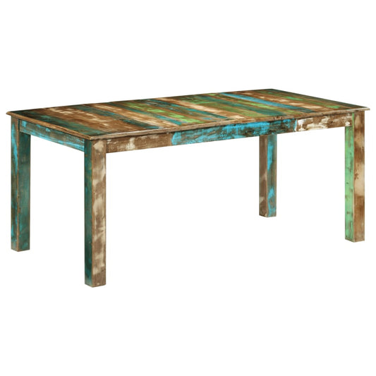 Dining Table 70.9&quot;X35.4&quot;X29.9&quot; Solid Wood Reclaimed