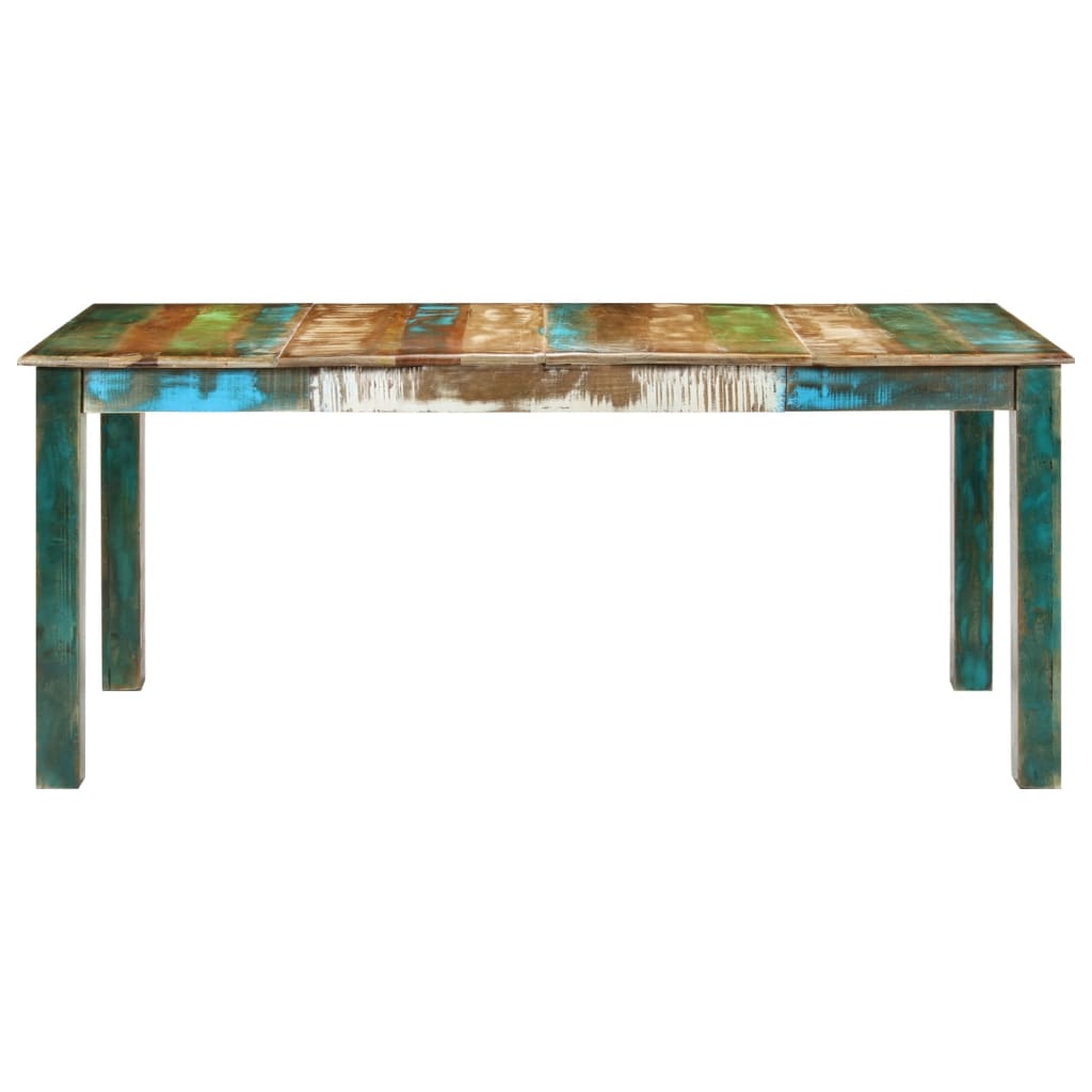 Dining Table 70.9&quot;X35.4&quot;X29.9&quot; Solid Wood Reclaimed