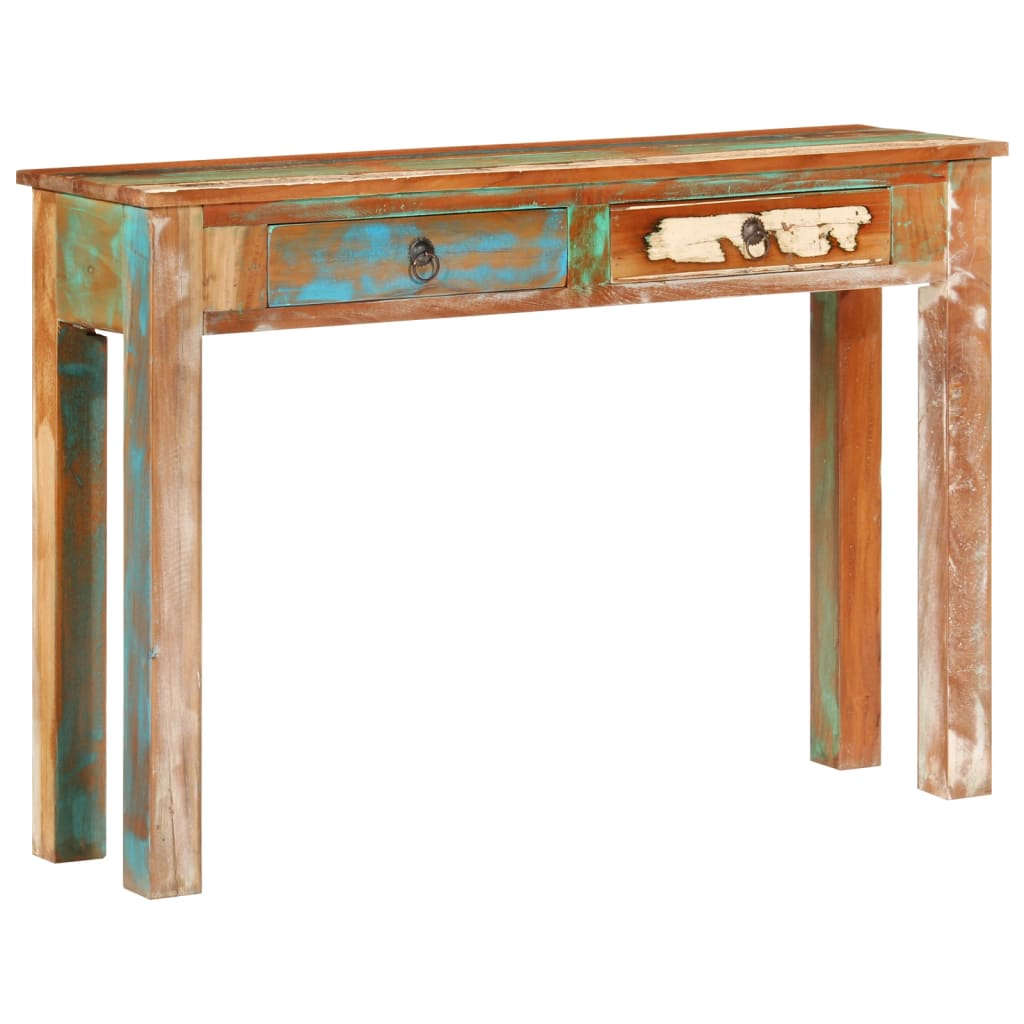 Console Table 43.3&quot;X11.8&quot;X29.5&quot; Solid Wood Reclaimed