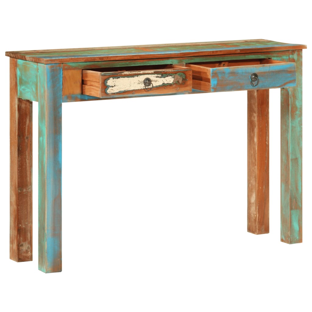 Console Table 43.3&quot;X11.8&quot;X29.5&quot; Solid Wood Reclaimed