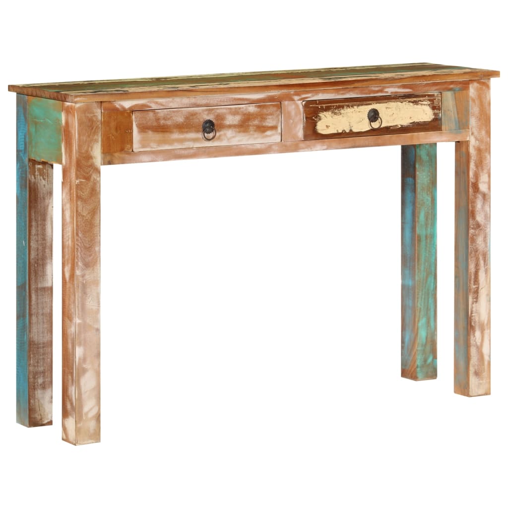 Console Table 43.3&quot;X11.8&quot;X29.5&quot; Solid Wood Reclaimed