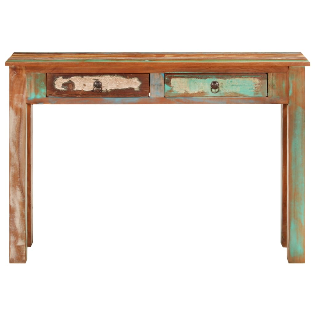 Console Table 43.3&quot;X11.8&quot;X29.5&quot; Solid Wood Reclaimed