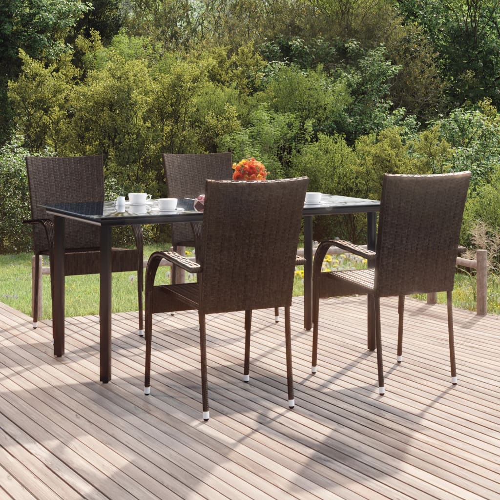 3 Piece Patio Dining Set