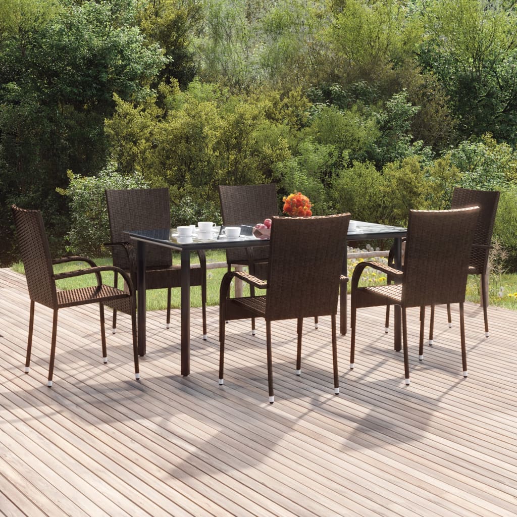 3 Piece Patio Dining Set