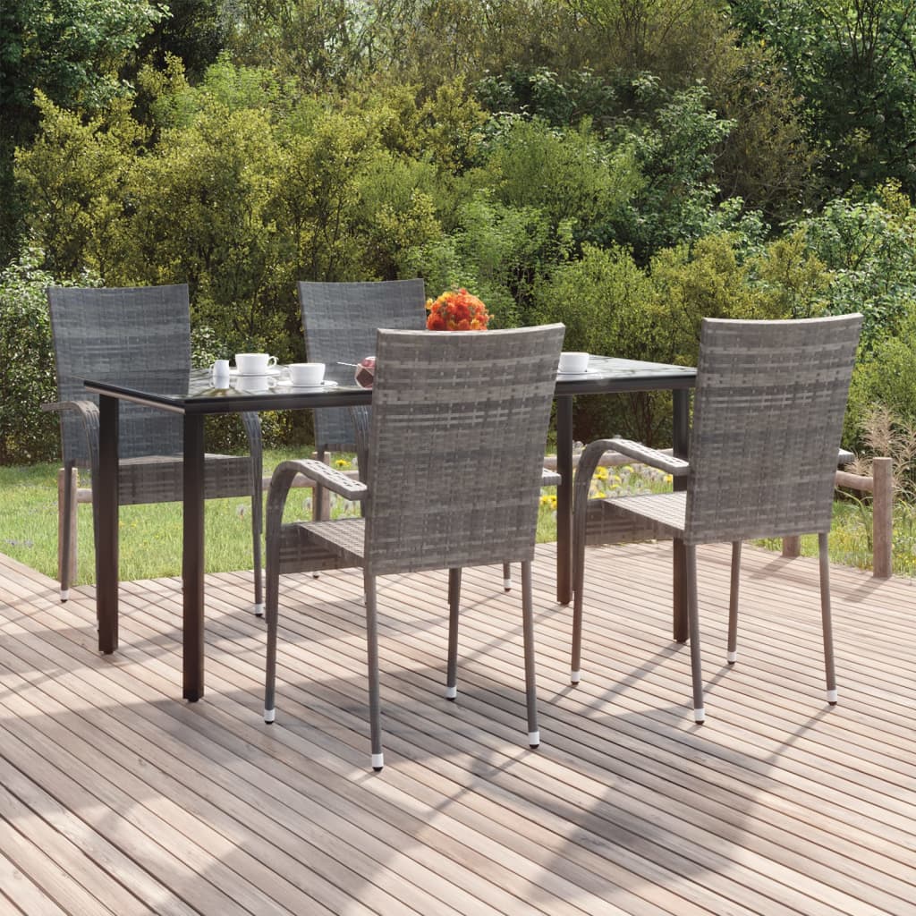 3 Piece Patio Dining Set