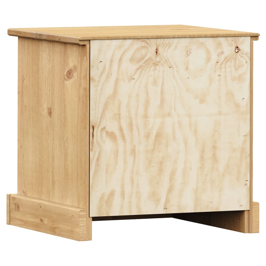 Bedside Cabinet Vigo 16.5&quot;X13.8&quot;X16.5&quot; Solid Wood Pine