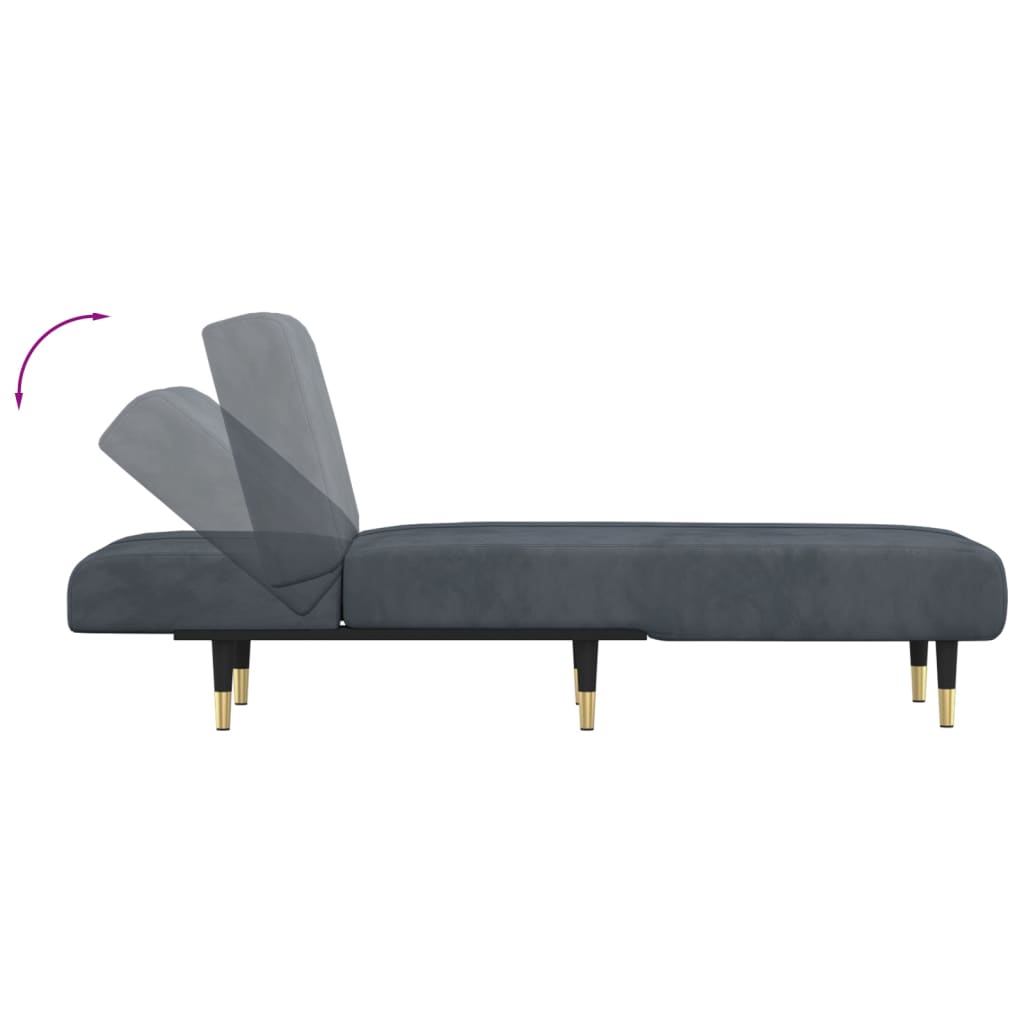 Chaise Longue Velvet