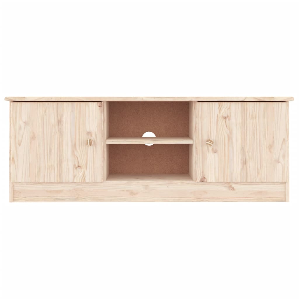 Tv Stand Alta 44.1&quot;X13.8&quot;X16.1&quot; Solid Wood Pine