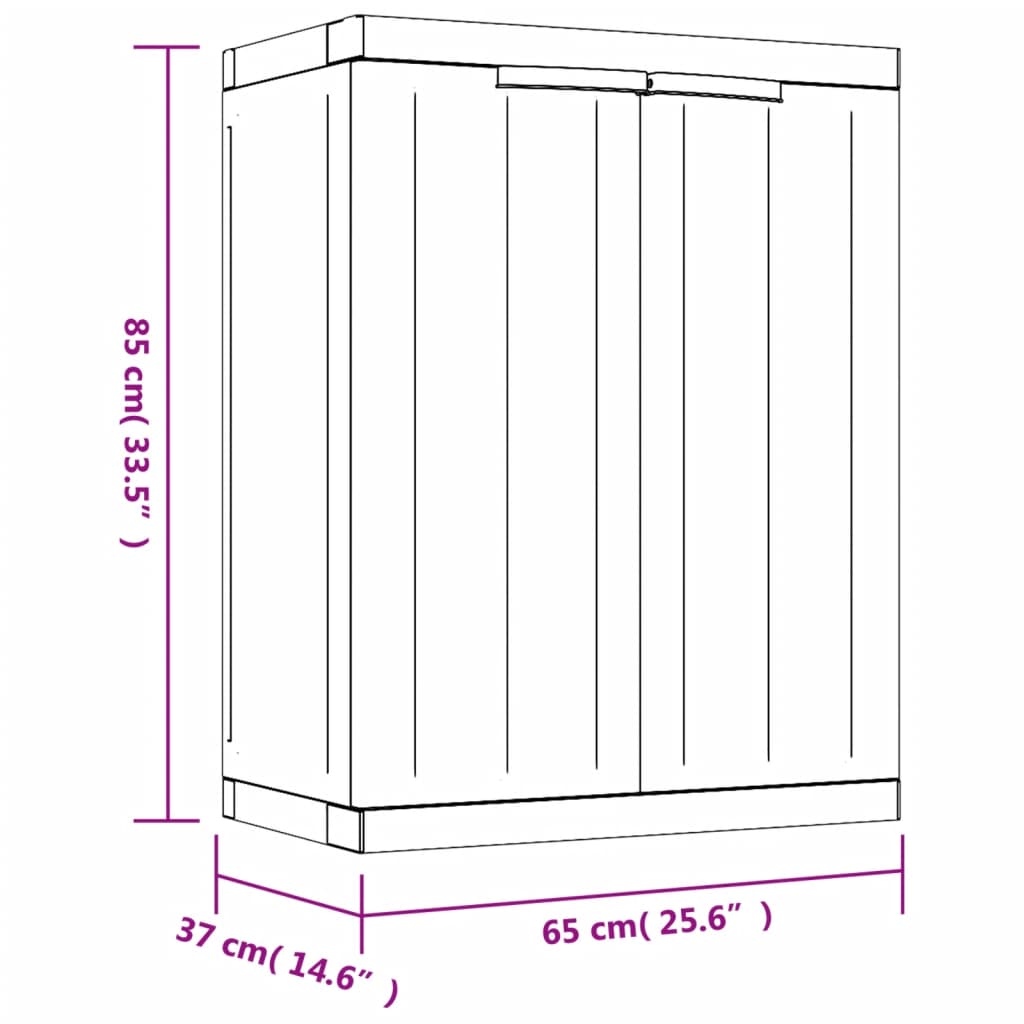 Outdoor Storage Cabinet Pp