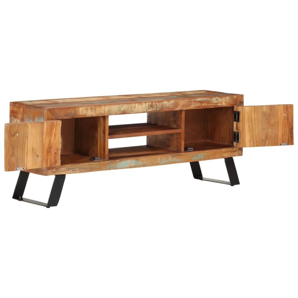 Tv Stand X11.8&quot;X Solid Wood Reclaimed