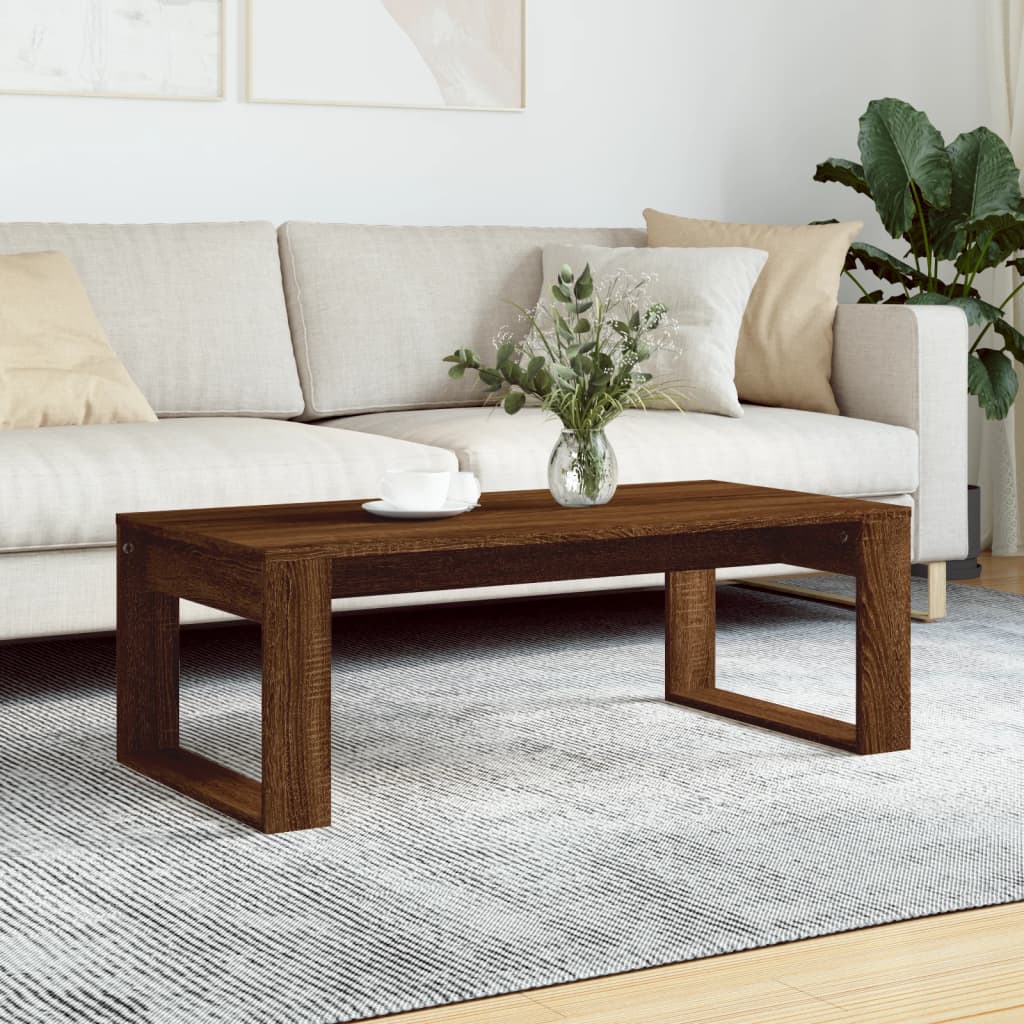 Coffee Table 40.2&quot;X19.7&quot;X13.8&quot; Engineered Wood