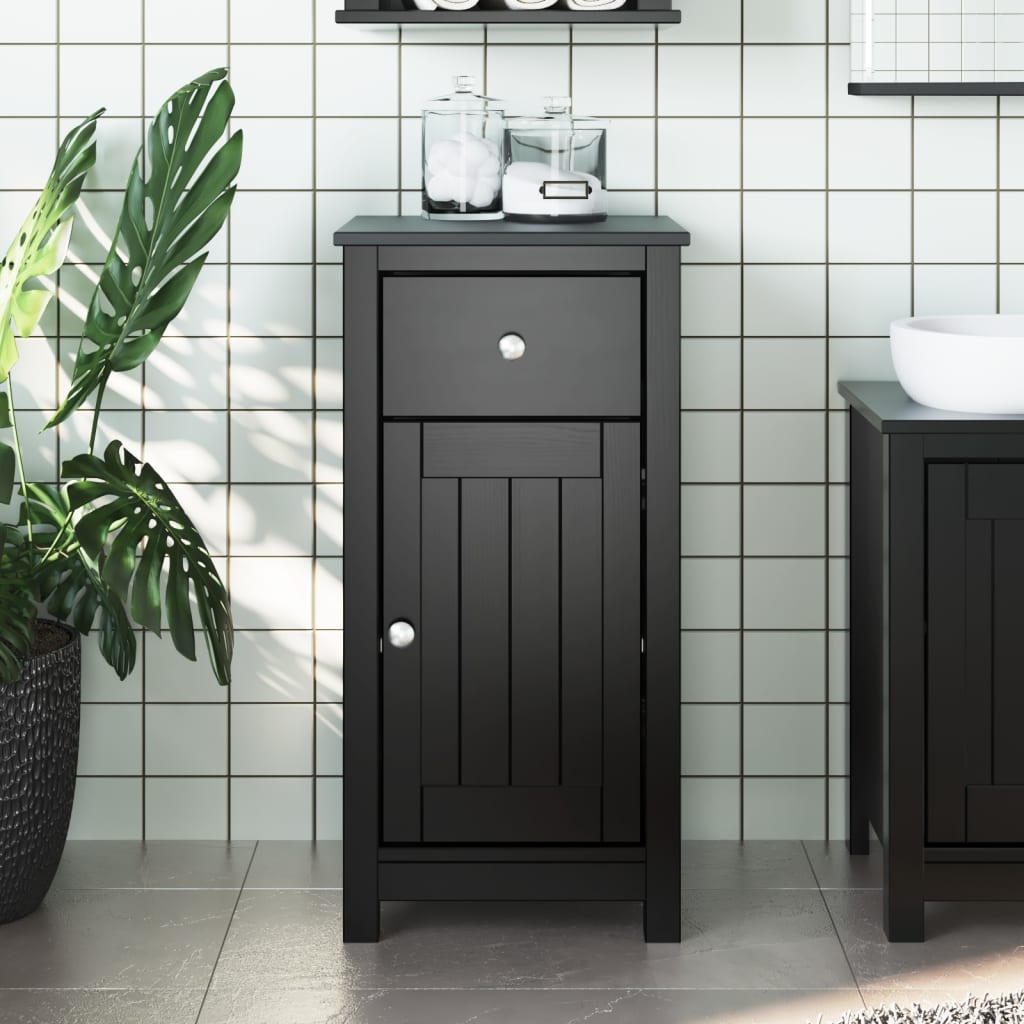 Bathroom Cabinet Berg Solid Wood Pine