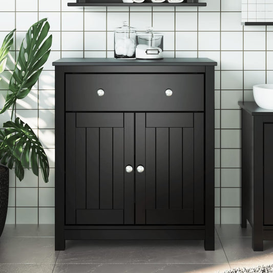 Bathroom Cabinet Berg Solid Wood Pine