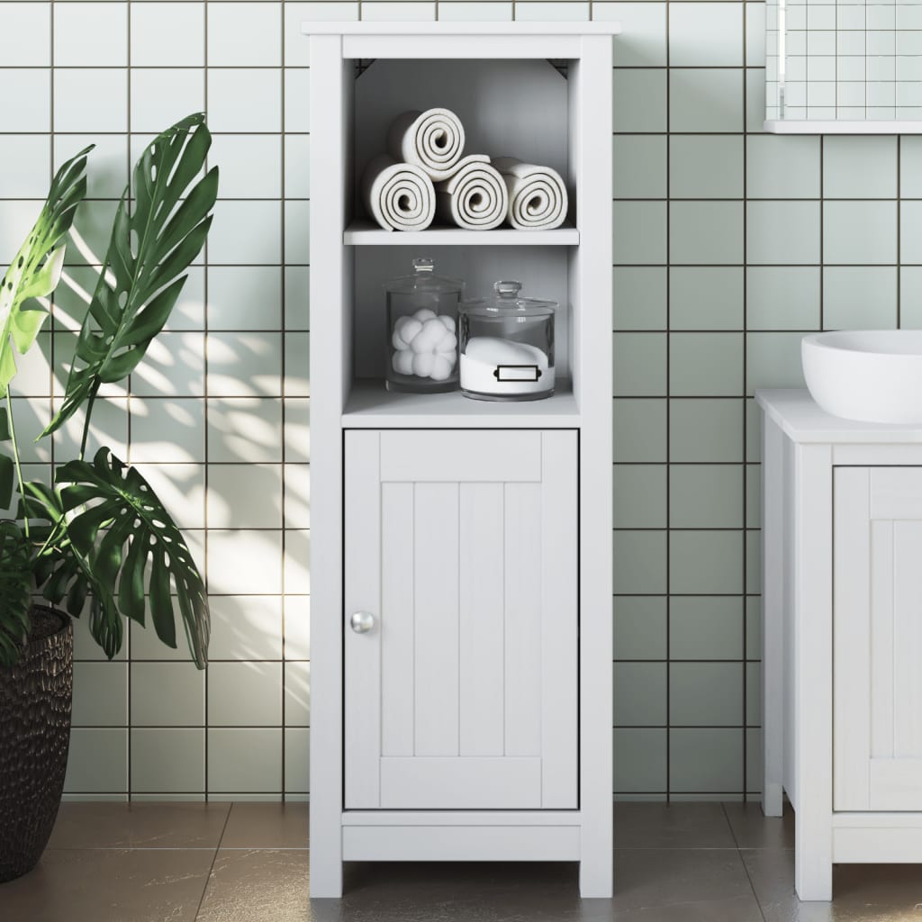 Bathroom Cabinet Berg Solid Wood Pine