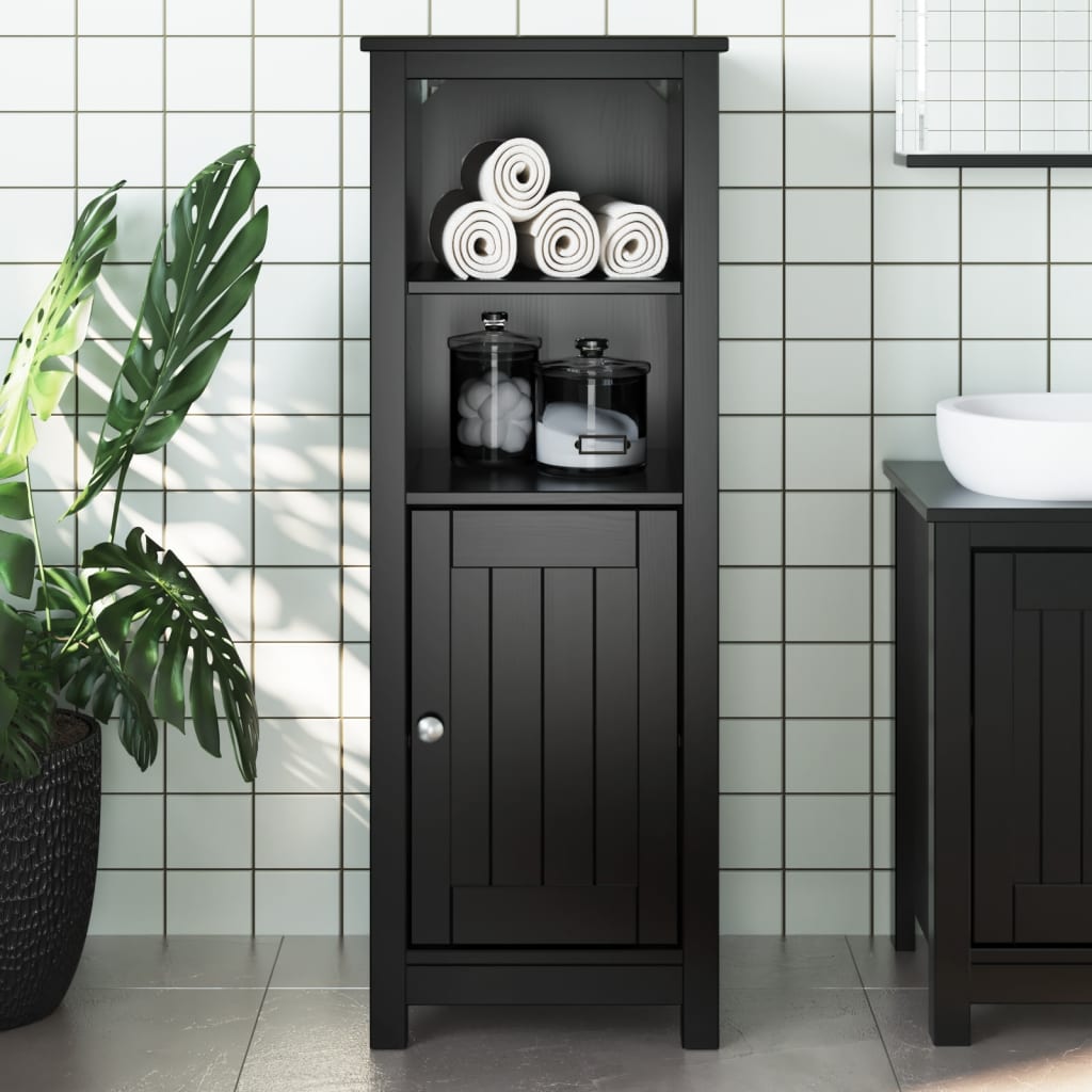 Bathroom Cabinet Berg Solid Wood Pine